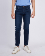 Quần Jeans Nam Basic Màu Xanh 2007A Xanh Tím Than