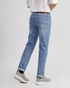 Quần Jeans Nam Basic Màu Xanh 3006D Xanh Da Trời