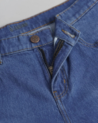 Quần Jeans Nam Basic Màu Xanh 3008