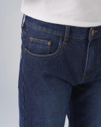 Quần Jeans Nam Basic Màu Xanh 3008A Xanh Tím Than