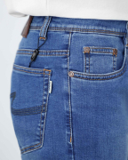 Quần Jeans Nam Basic Màu Xanh 4009A