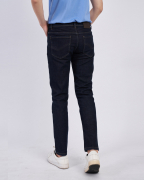 Quần Jeans Nam Basic Màu Xanh Đen 2006 - Xanh Tím Than