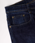 Quần Jeans Nam Cao Cấp Xanh Sẫm 3004C