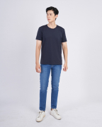 Quần Jeans Nam Dáng Slim Màu Xanh 2003