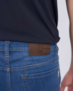 Quần Jeans Nam Dáng Slim Màu Xanh 2003