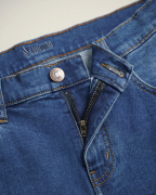 Quần Jeans Nam Dáng Slim Màu Xanh 3009A