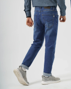 Quần Jeans Nam Dáng Slim Màu Xanh 3009A