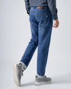 Quần Jeans Nam Dáng Slim Màu Xanh 3015A