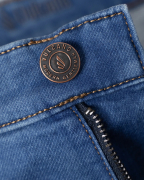 Quần Jeans Nam Dáng Slim Màu Xanh 3015A