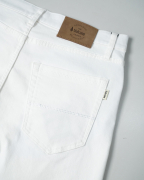 Quần Jeans Nam Dáng Slim Màu Trắng 3016A
