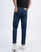 Quần Jeans Nam Dáng Slim Màu Xanh Cổ Vịt Đậm 3003C