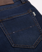 Quần Jeans Nam Dáng Slim Màu Xanh Cổ Vịt Đậm 3003C