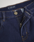 Quần Jeans Nam Dáng Slim Màu Xanh Đậm 4002A