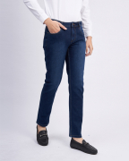 Quần Jeans Nam Dáng Suông 2008C Xanh Tím Than 2
