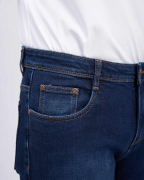 Quần Jeans Nam Dáng Suông 2008C Xanh Tím Than 2