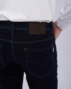 Quần Jeans Nam Dáng Suông 2008A Xanh Đen