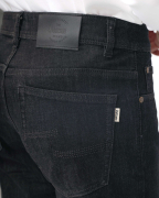 Quần Jeans Nam Dáng Suông Co Giãn Màu Đen Khói 4024 - Đen Nhạt