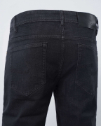 Quần Jeans Nam Dáng Suông Co Giãn Màu Đen Khói 4024 - Đen Nhạt