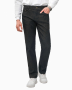 Quần Jeans Nam Dáng Suông Co Giãn Màu Đen Khói 4024A Đen Nhạt