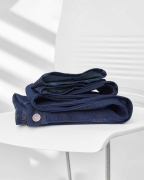 Quần Jeans Nam Dáng Suông Màu Xanh Co Giãn 5003A