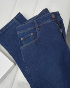 Quần Jeans Nam Dáng Suông Màu Xanh Co Giãn 5006A