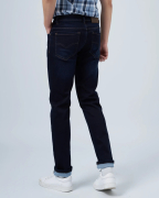 Quần Jeans Nam Dáng Suông Màu Xanh Than 3004D