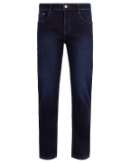 Quần Jeans Nam Dáng Suông Màu Xanh Than 3004D