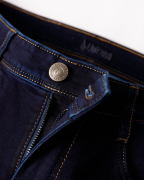Quần Jeans Nam Dáng Suông Màu Xanh Than 3004D