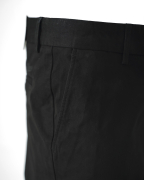 Quần Kaki Nam Dáng Carrot Trơn 4002 - Đen