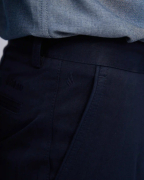 Quần Kaki Nam Trơn Dáng Classic 2004 - Xanh Đậm