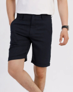 Quần Short Âu Nam 3004B Đen Đậm