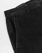 Quần Short Jeans Nam 3001H Đen Nhạt