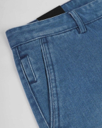 Quần Short Jeans Nam 3001F Xanh Da Trời 4