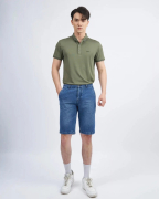 Quần Short Jeans Nam 3001G Xanh Da Trời 5