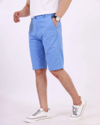 Quần Short Kaki Nam Cao Cấp 3006 - Xanh Da Trời