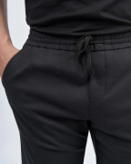 Quần Short Nam Cạp Chun 3002B Đen