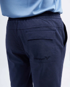 Quần Short Nam Cạp Chun 3002A Xanh Tím Than