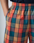 Quần Short Nam Đi Biển Họa Tiết 4001K Đỏ