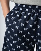 Quần Short Nam Đi Biển Họa Tiết 4001F Xanh 3