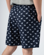 Quần Short Nam Đi Biển Họa Tiết 4001F Xanh 3