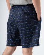 Quần Short Nam Đi Biển Họa Tiết 4001G Xanh 4