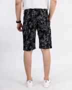 Quần Short Nam Họa Tiết Thời Trang 3005A Đen