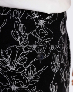 Quần Short Nam Họa Tiết Thời Trang 3005A Đen