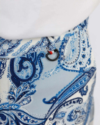 Quần Short Nam Họa Tiết Thời Trang 3005C Xanh