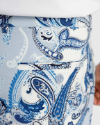 Quần Short Nam Họa Tiết Thời Trang 3005C Xanh