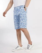 Quần Short Nam Họa Tiết Thời Trang 3005G Xanh Da Trời