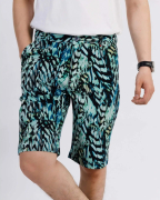 Quần Short Nam Họa Tiết Thời Trang 3005E Xanh Nhạt