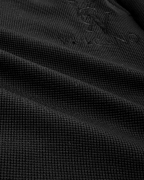 Quần Short Nam Thể Thao Vải Gân Logo Thêu Nổi 5001 - Đen