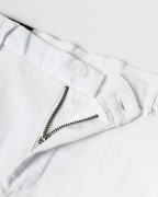 Quần Short Nam Trơn Co Giãn 3003W Trắng