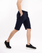 Quần Short Nam Trơn Co Giãn 3003T Xanh Tím Than